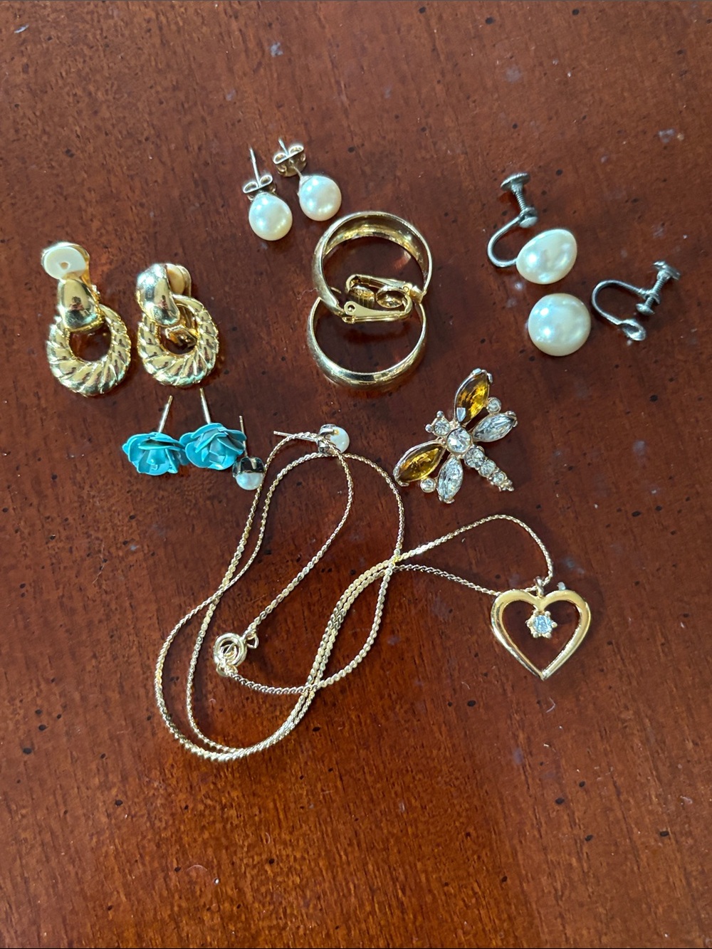 Vintage Lot of costume jewelry.